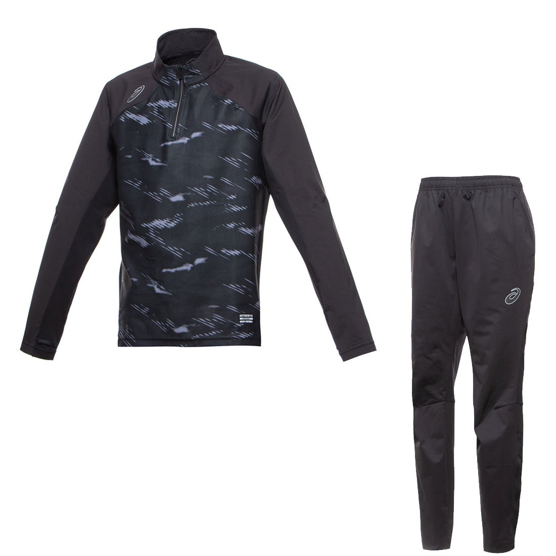 ASICS アシックス ウィンドバリアハーフジップトップ＆ウィンドバリア