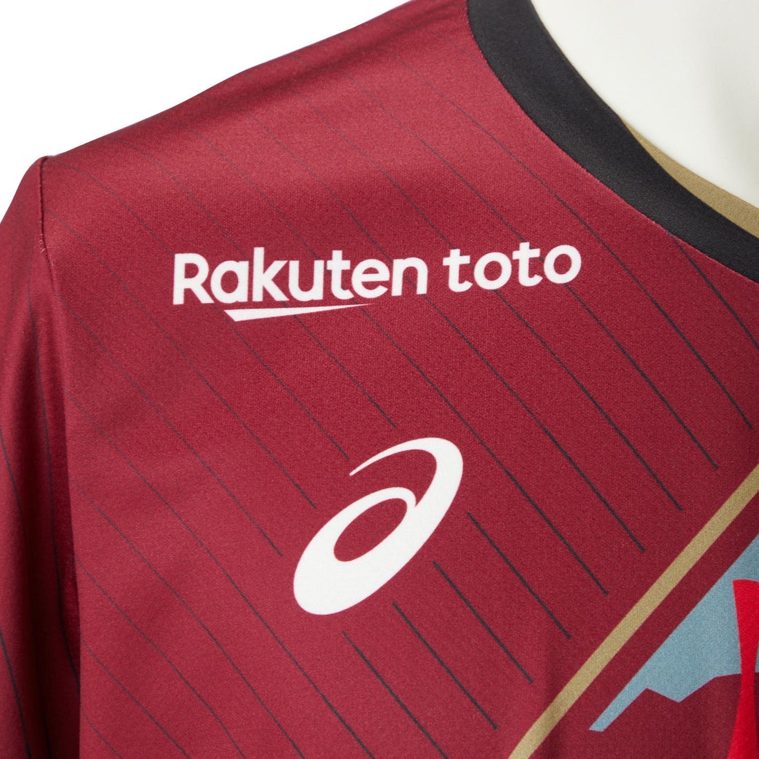 ASICS ヴィッセル神戸 2023 ユニフォーム ホーム 半袖 レプリカ #10