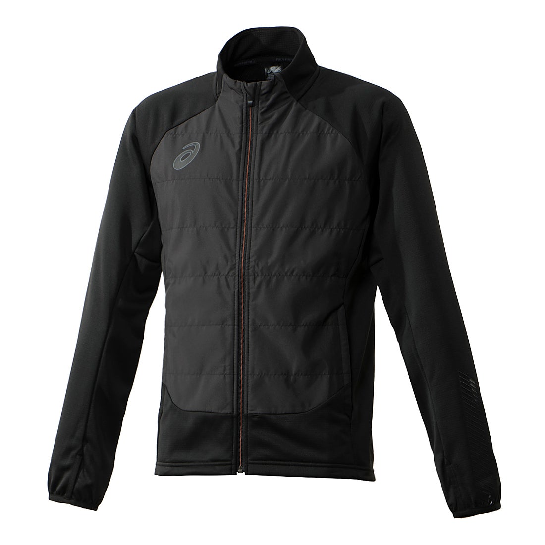 ASICS アシックス ハイブリッドフルジップジャケット(ブラック