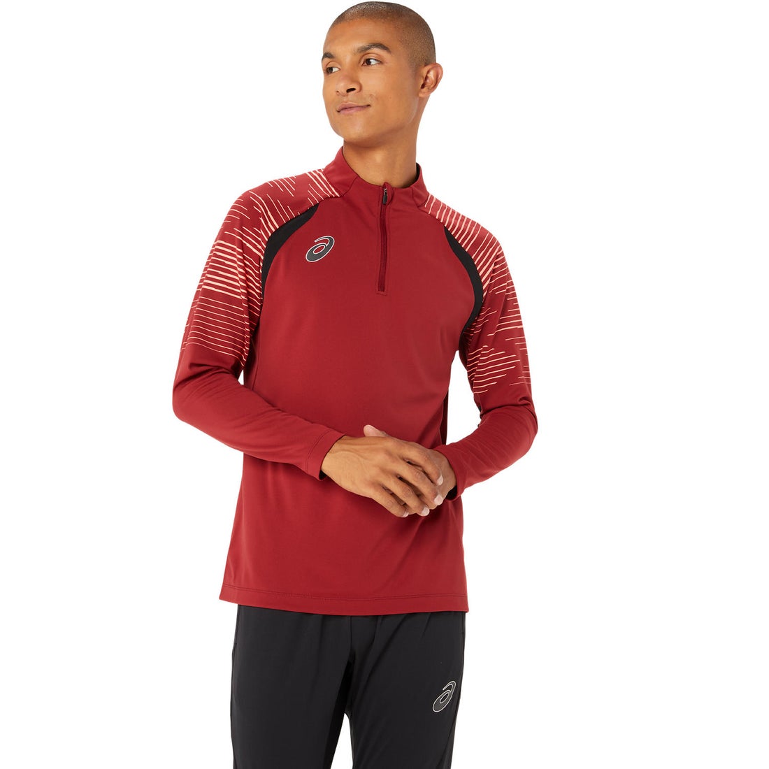 ASICS アシックス サッカーストレッチハーフジップトレーニング