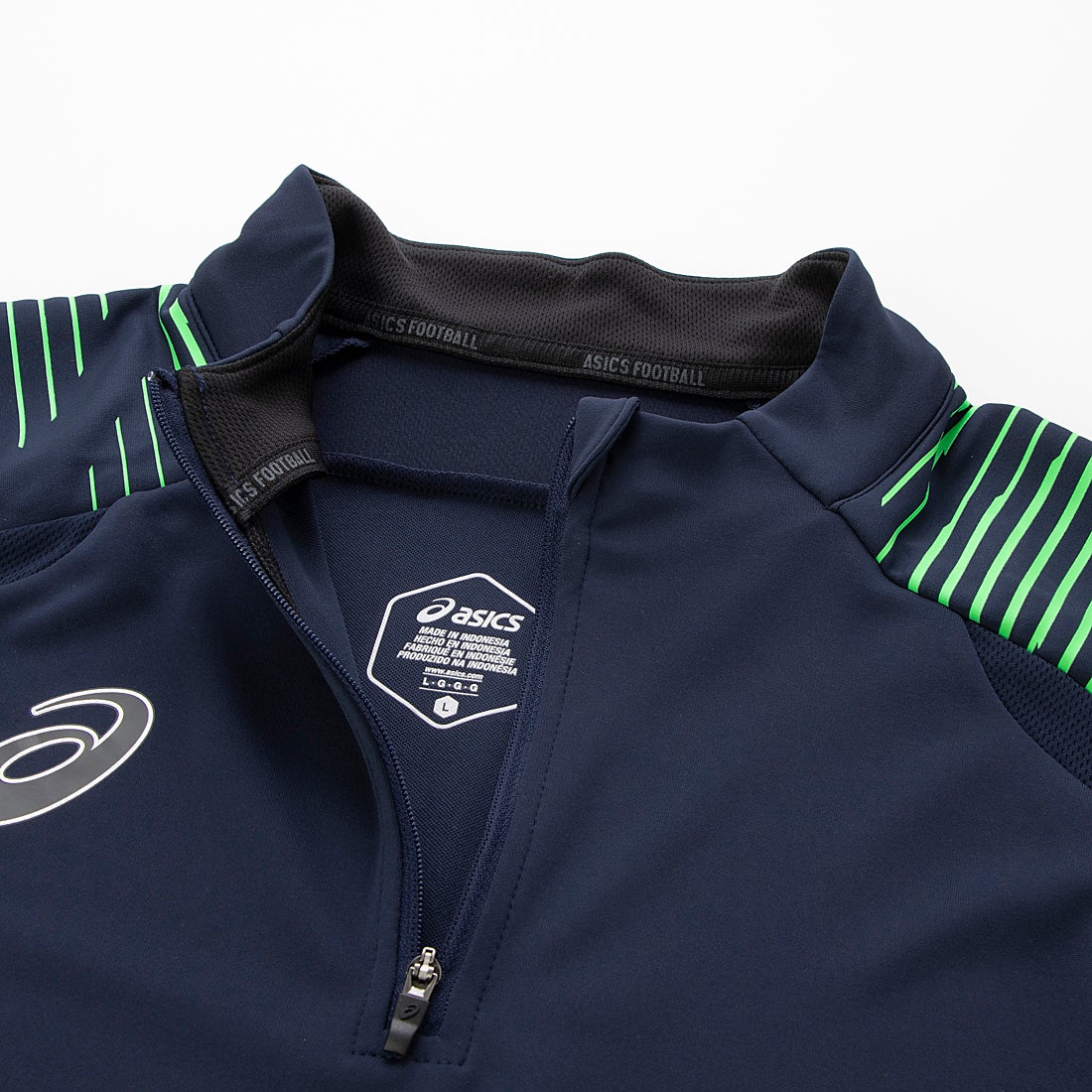 ASICS アシックス サッカーストレッチハーフジップトレーニング