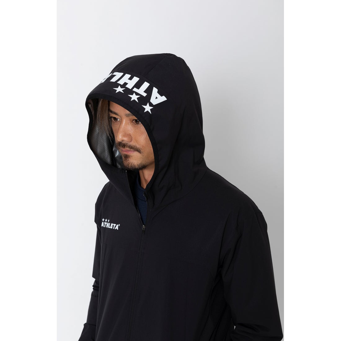 ATHLETA アスレタ ウィンドウォームジャケット(ブラック) 02428 BLK