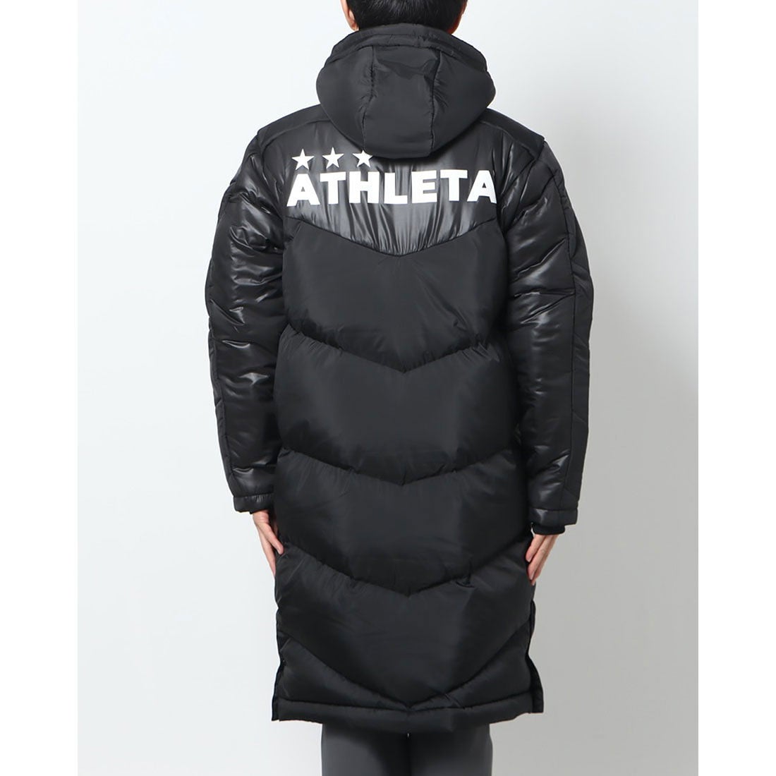 アスレタ ATHLETA メンズ ベンチコート ベンチコート 04145 （ブラック