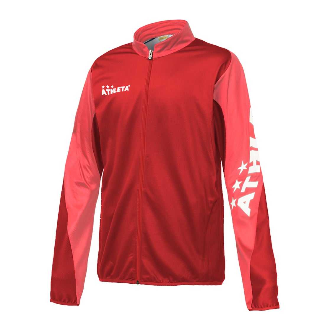 ATHLETA アスレタ 定番チーム対応ジャージジャケット(レッド) 18003