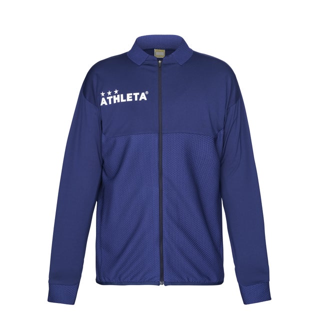 ATHLETA アスレタ 定番チーム対応ジャージジャケット(ネイビー) 18003