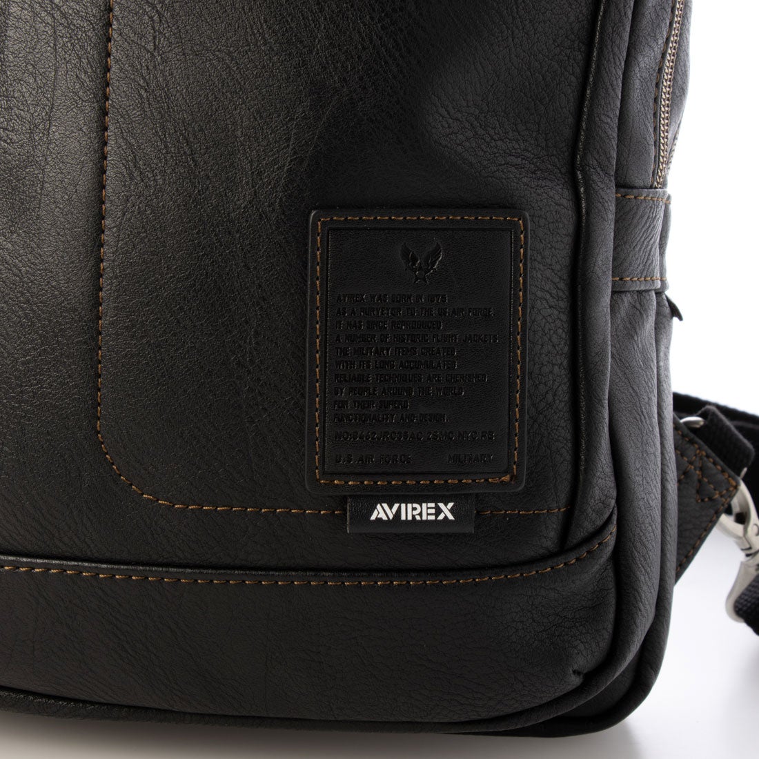 アヴィレックス AVIREX 2Way ボディバッグ （クロ） -waja bazar