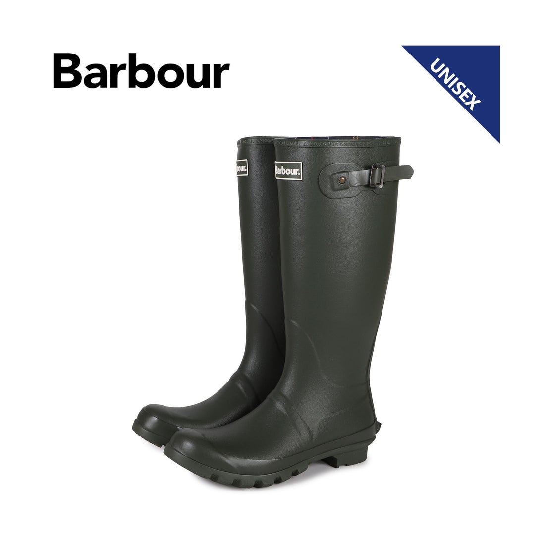 Barbour バブアー レインブーツ ロングブーツ 長靴 ビード メンズ