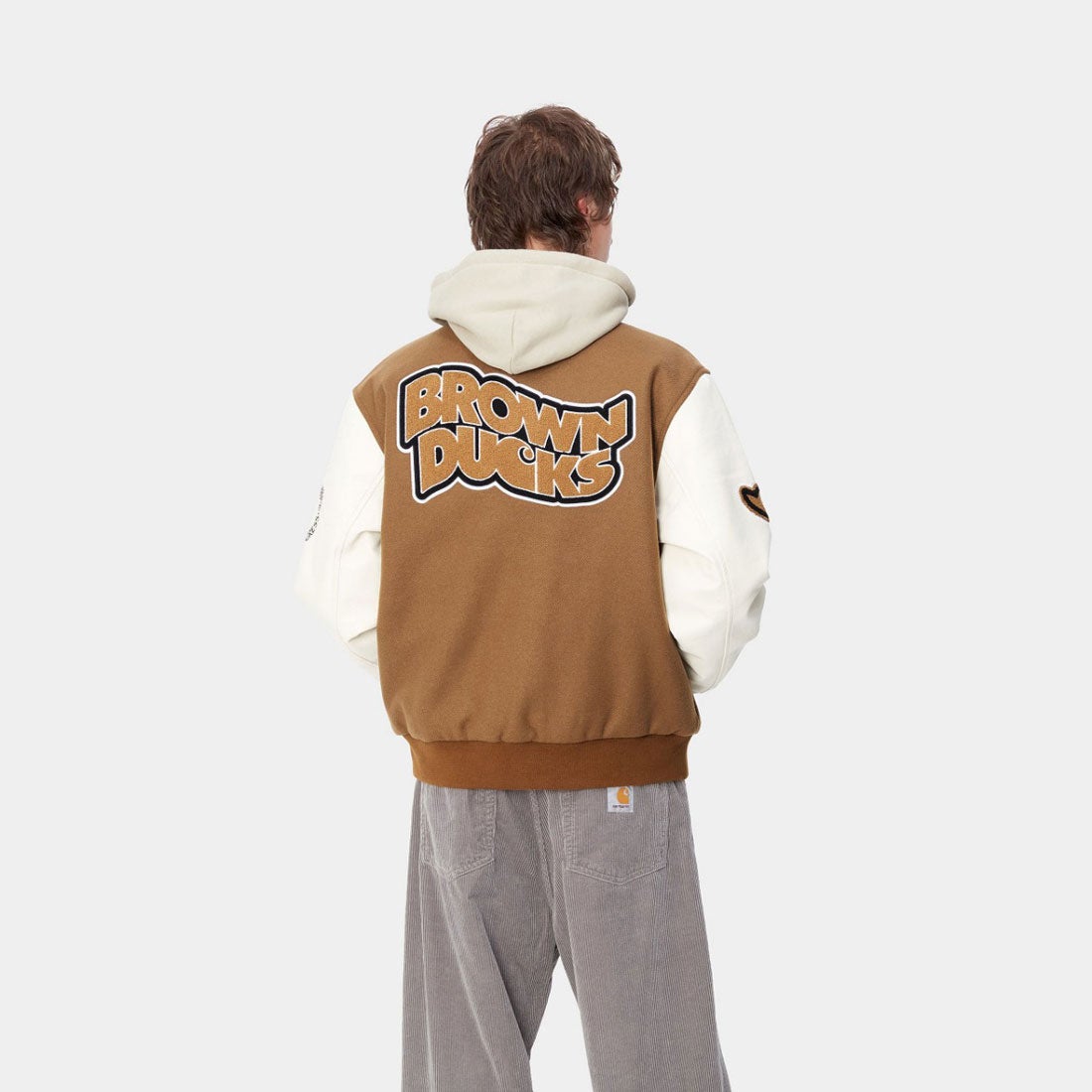カーハート Carhartt Carhartt WIP BROWN DUCKS BOMBER（カーハート