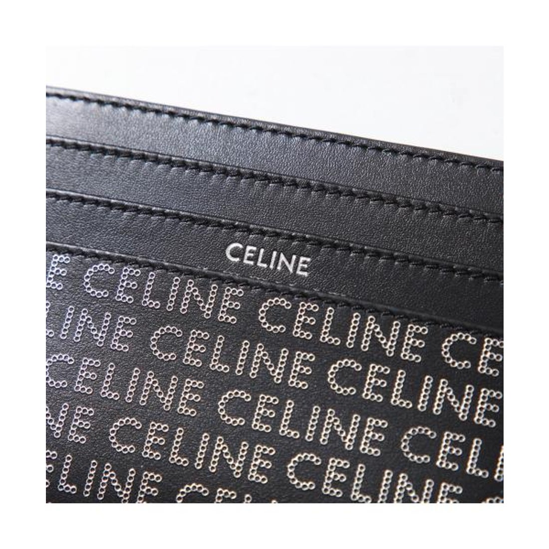 セリーヌ CELINE CELINE カードケース 10K913FGH.38SI レザー ロゴ