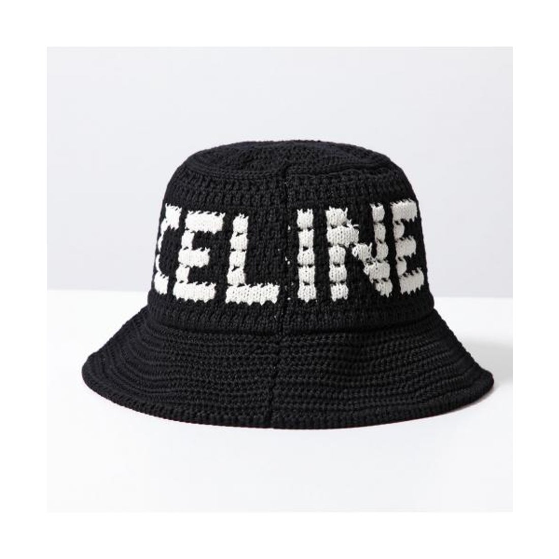 セリーヌ CELINE CELINE バケットハット 2AE5S817X クロシェ ニット帽