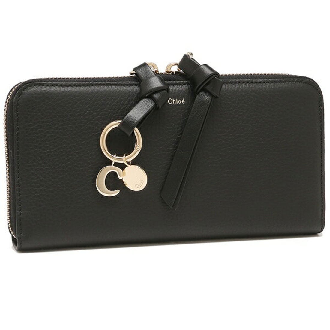 クロエ Chloe 長財布 アルファベット ブラック レディース Chloe