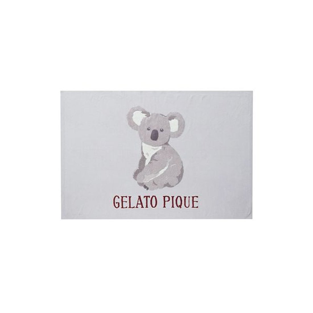 ジェラートピケ gelato pique コアラジャガードブランケット （GRY