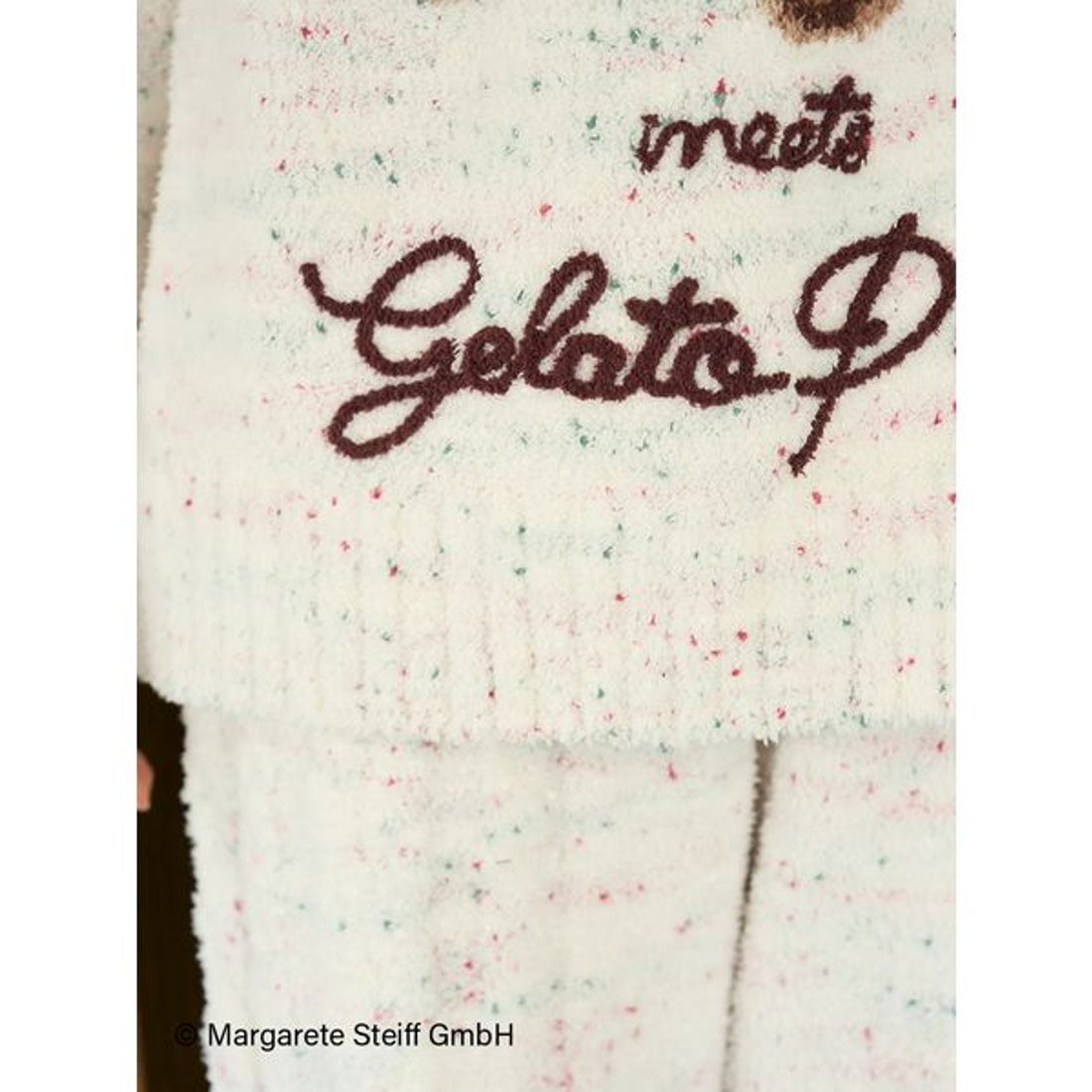 ジェラートピケ gelato pique 【Steiff】パウダーネップジャガードプル