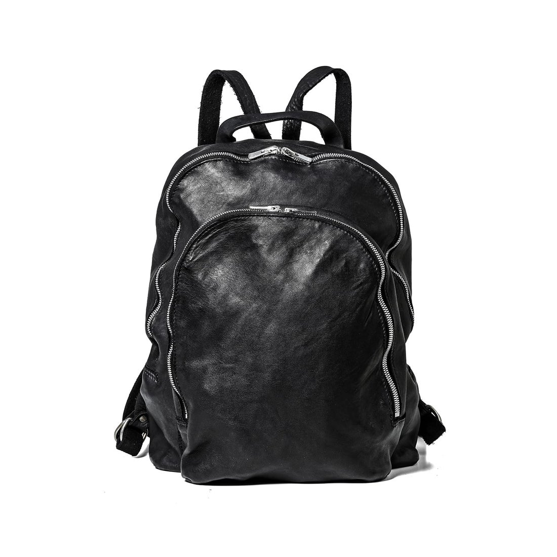 グイディ GUIDI DBP06 Leather Backpack（Black） -FASCINATE