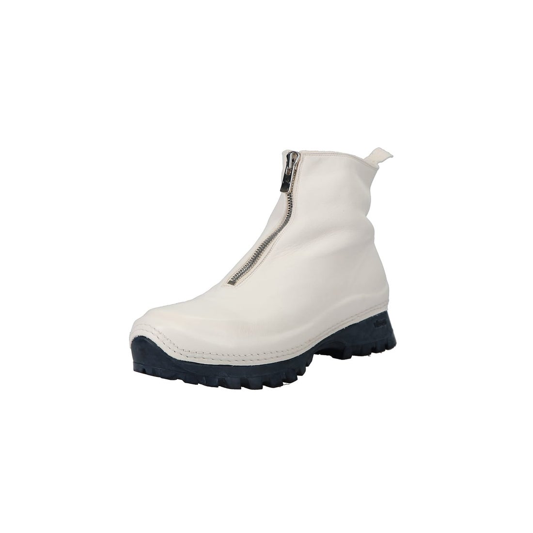 GUIDI Front Zip Sneakers Boots （White）- Osaka / Kyoto, Ship