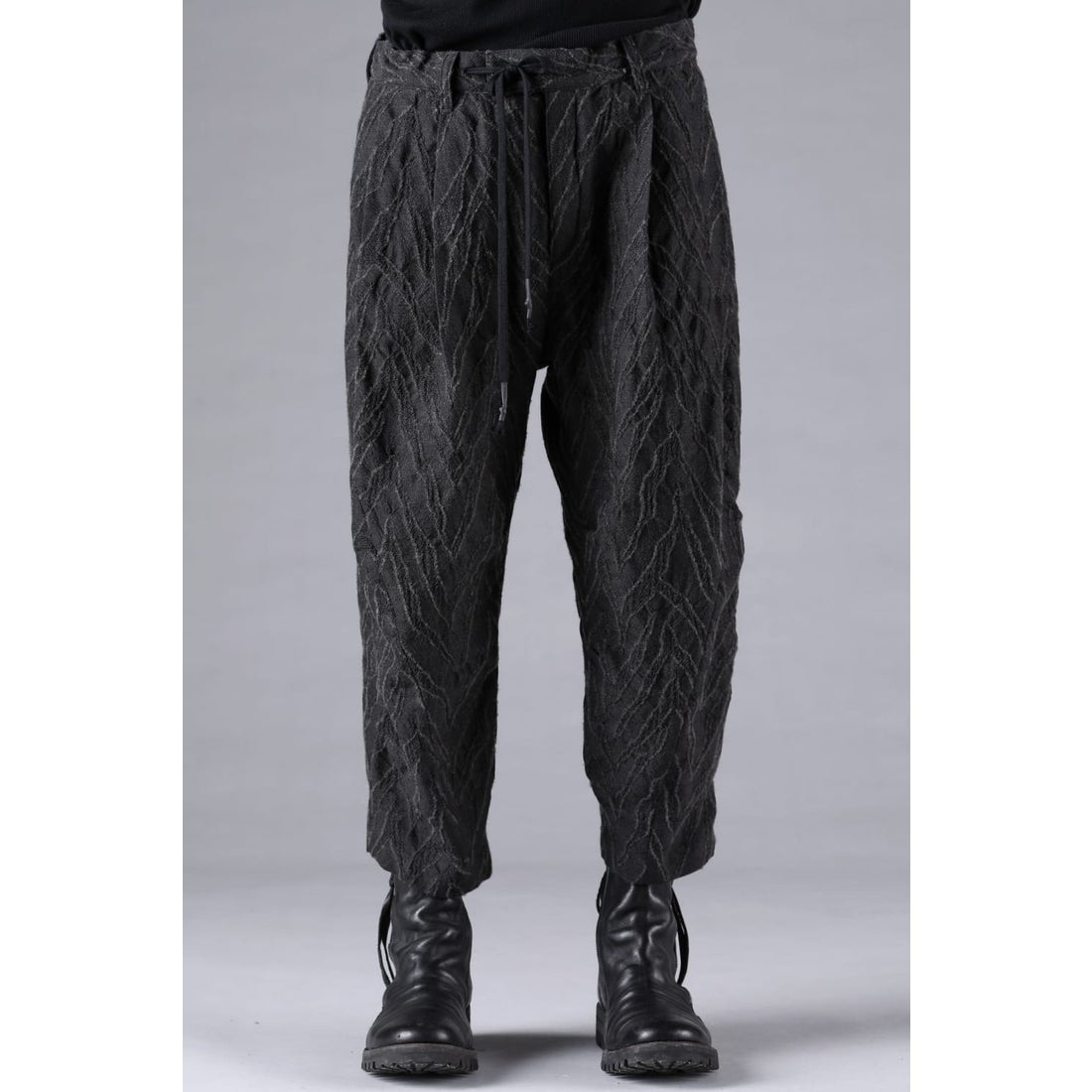 ディーハイゲン D.HYGEN Modified Herringbone Jacquard Tuck Wide