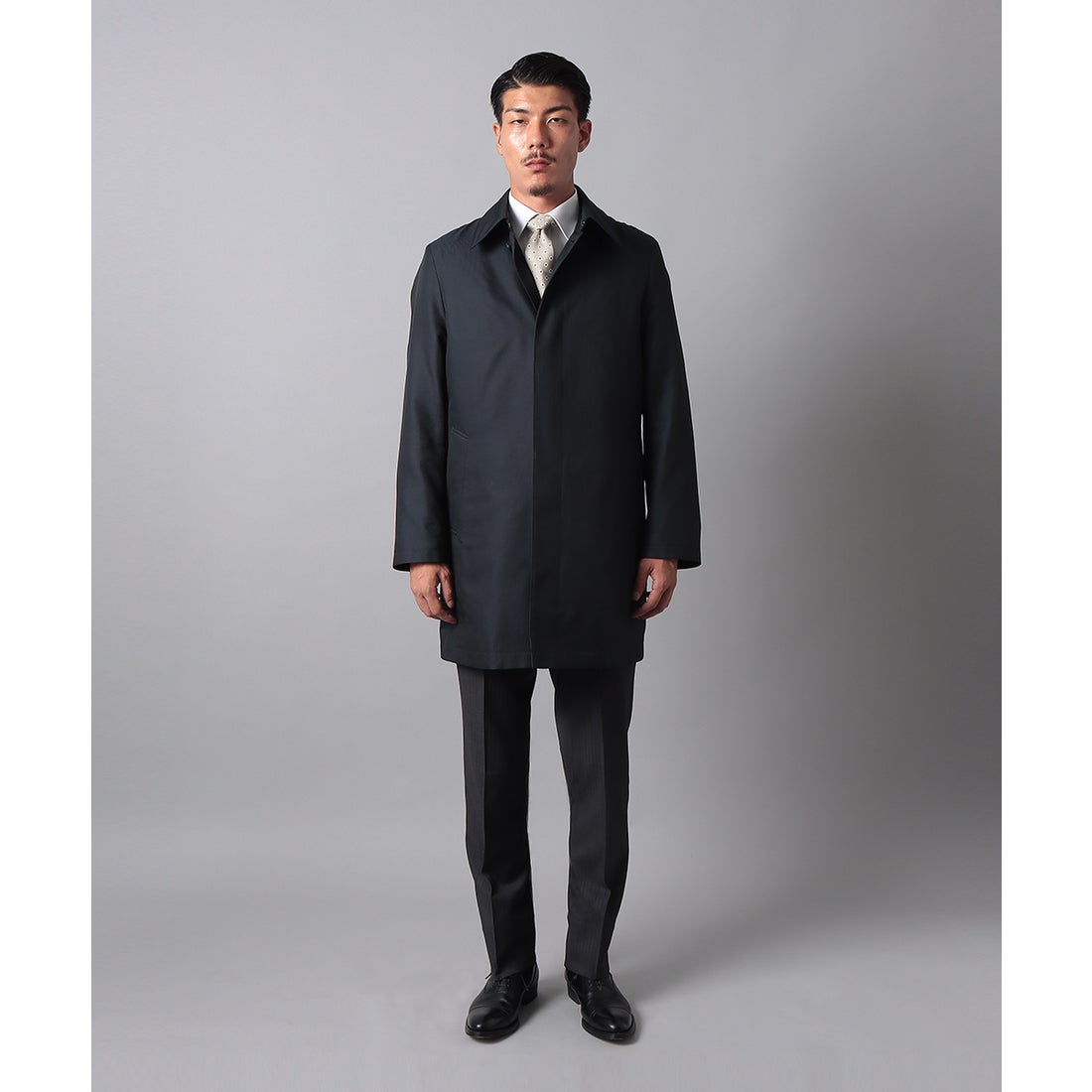 TOFU】DURBAN カシミア ロングコート LL ダブルフェイスカシミヤ