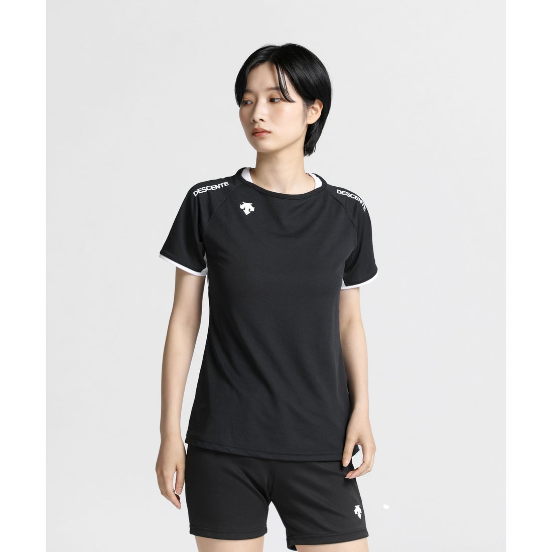 DESCENTE バレーボール 半袖バレーボールシャツ -デサントストア