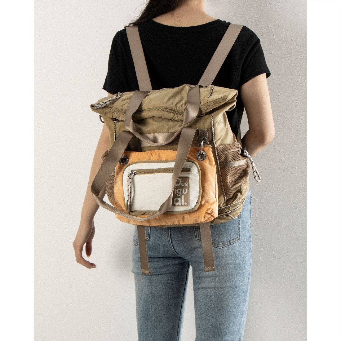 デシグアル Desigual Voyager マルチポジション マキシバックパック