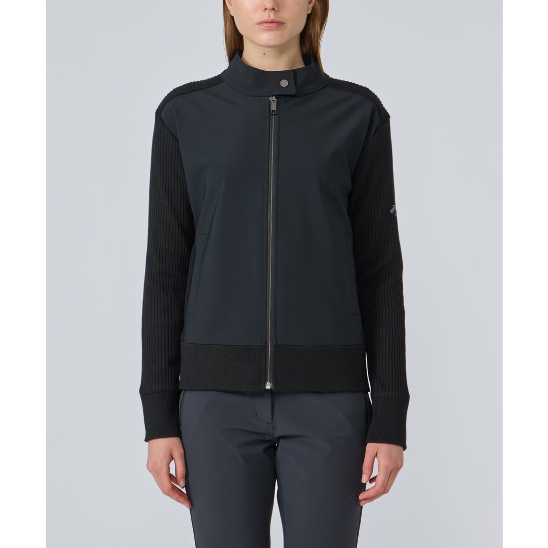デサントゴルフ DESCENTE ゴルフ 防風ニットハイブリッドフルジップ