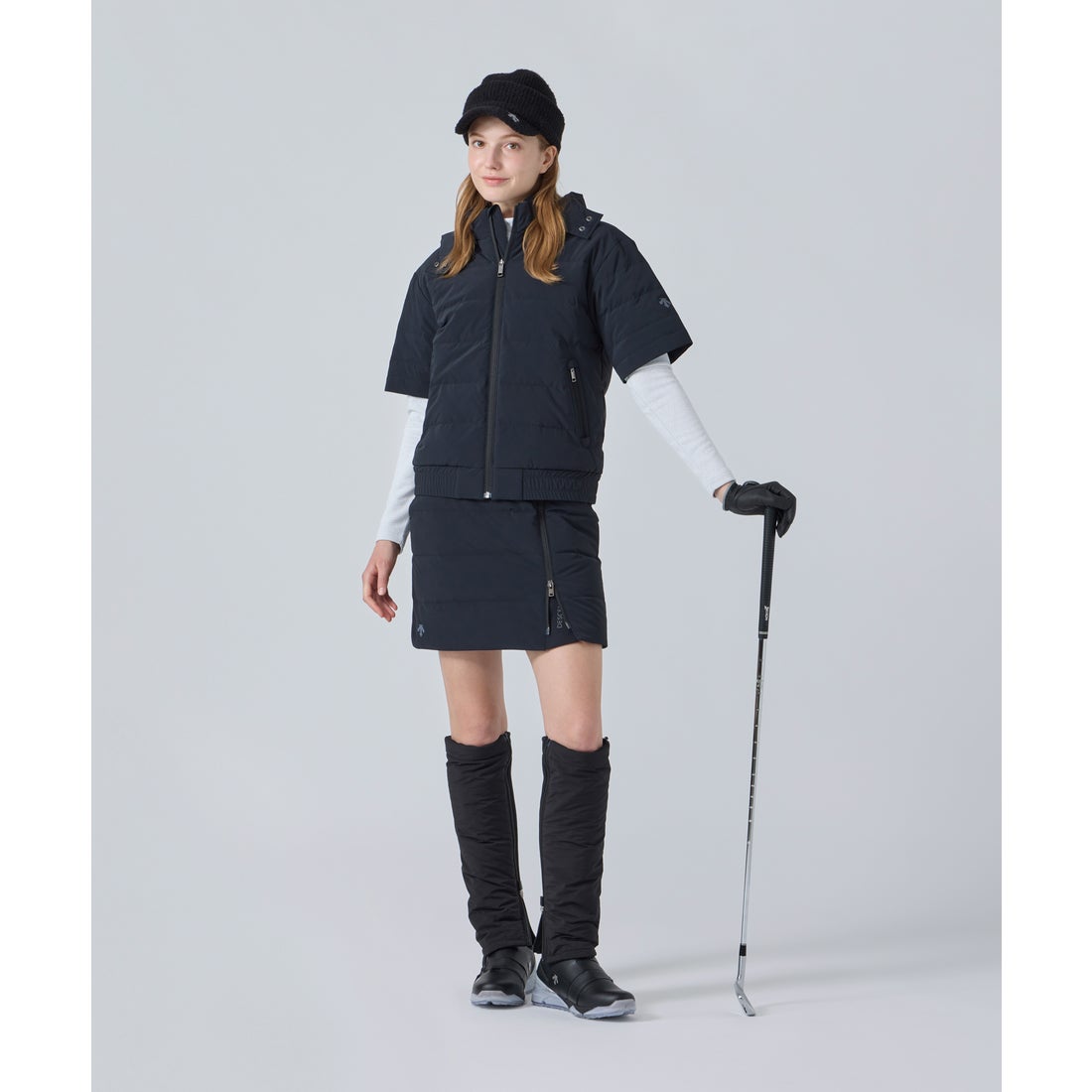 デサントゴルフ DESCENTE ゴルフ はっ水防風デタッチャブルダウン