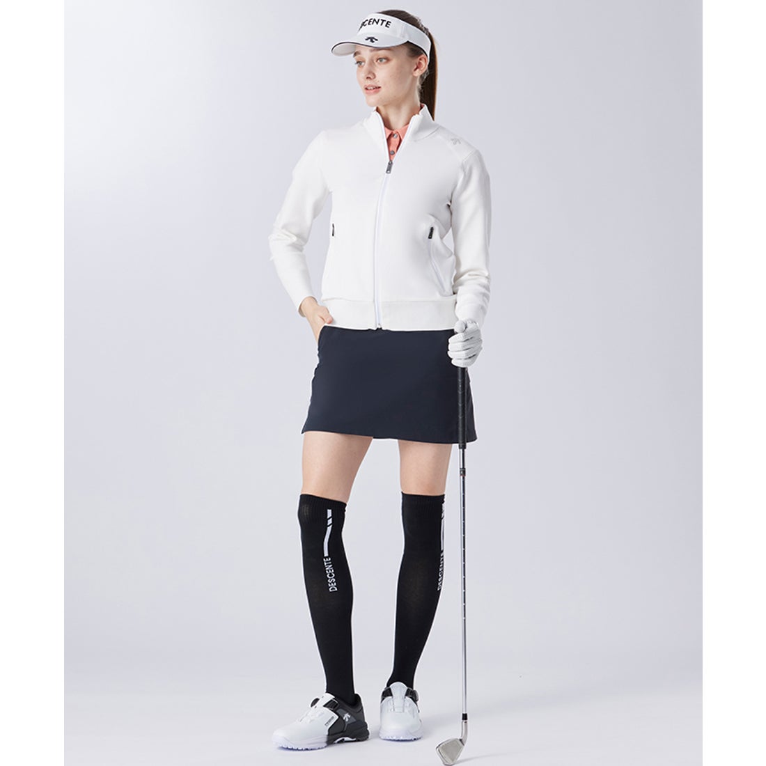 デサントゴルフ DESCENTE ゴルフ バックプリーツスカート（インナー