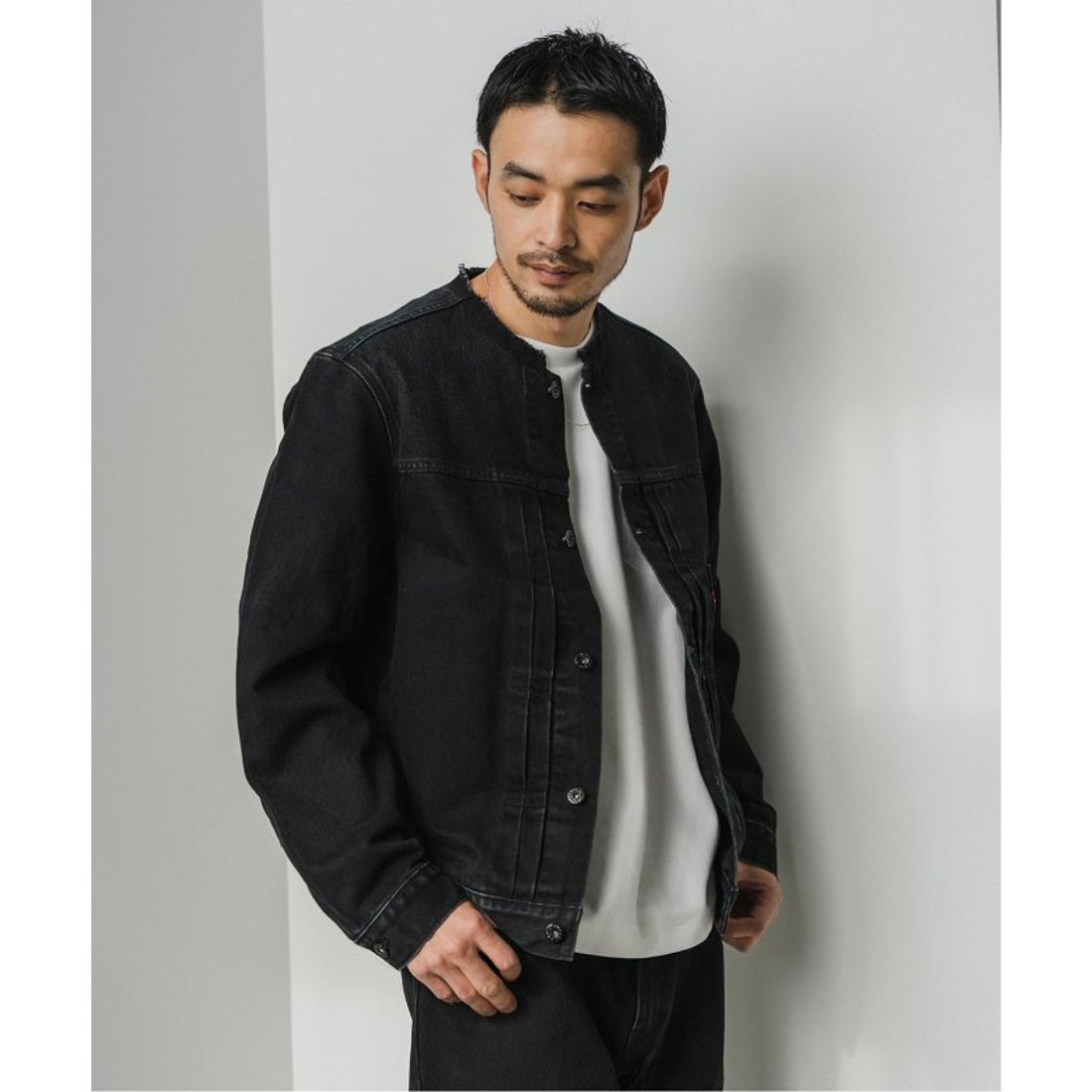 エディフィス EDIFICE Levi's(リーバイス) 別注 Type 1 Trucker Jacket