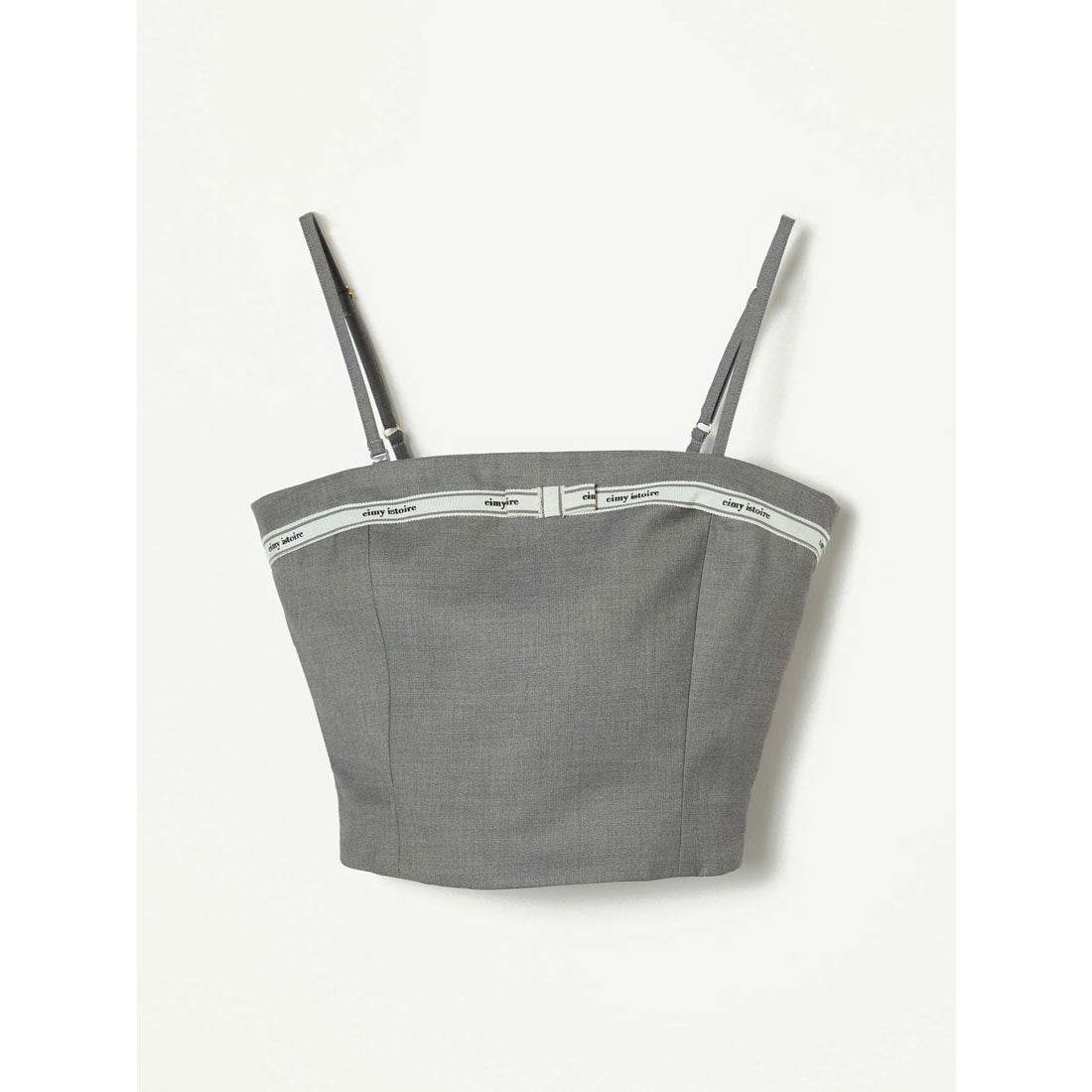 eimy istoire ベアトップ グレー eimy istoire ベアトップ グレー EIMY