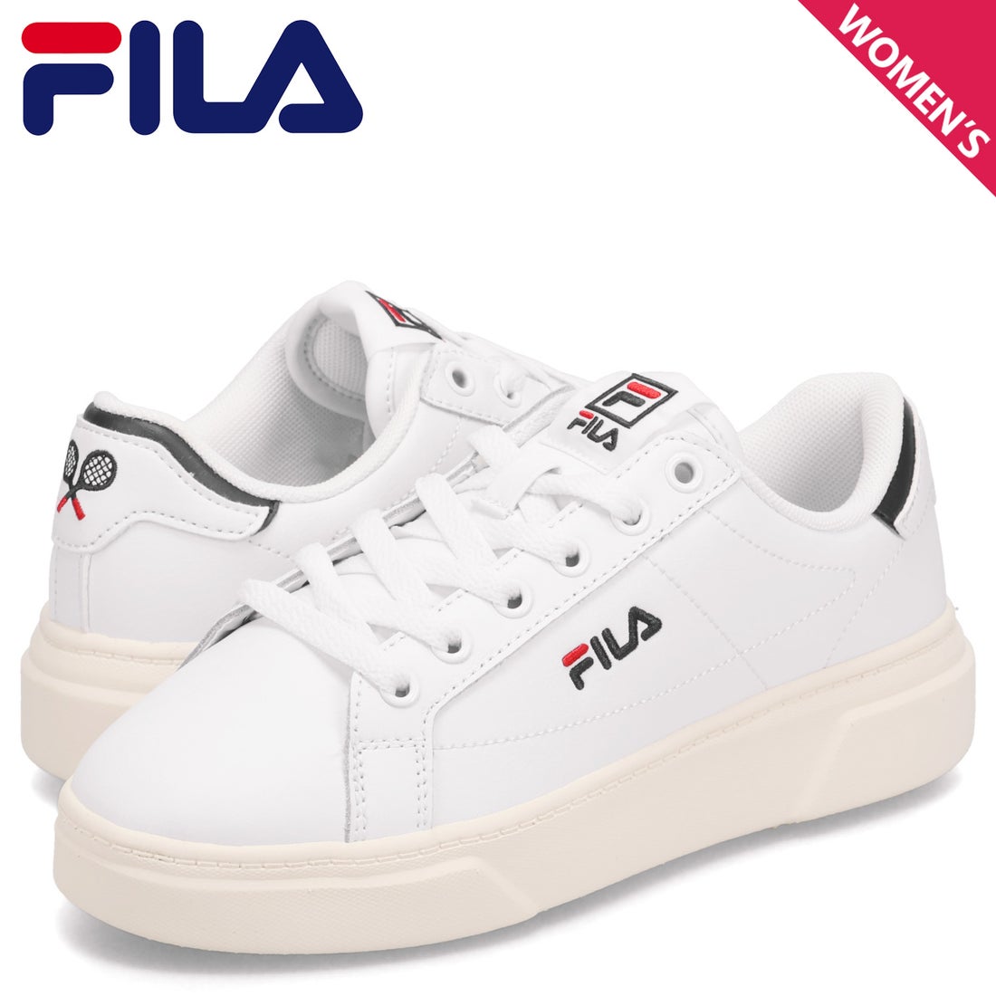FILA フィラ スニーカー コート プランピー フェザリー レディース