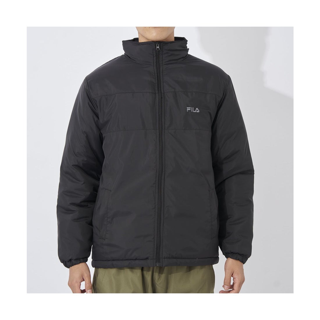 フィラ FILA 軽量中綿ジャケット （ネイビー） - ファッション通販