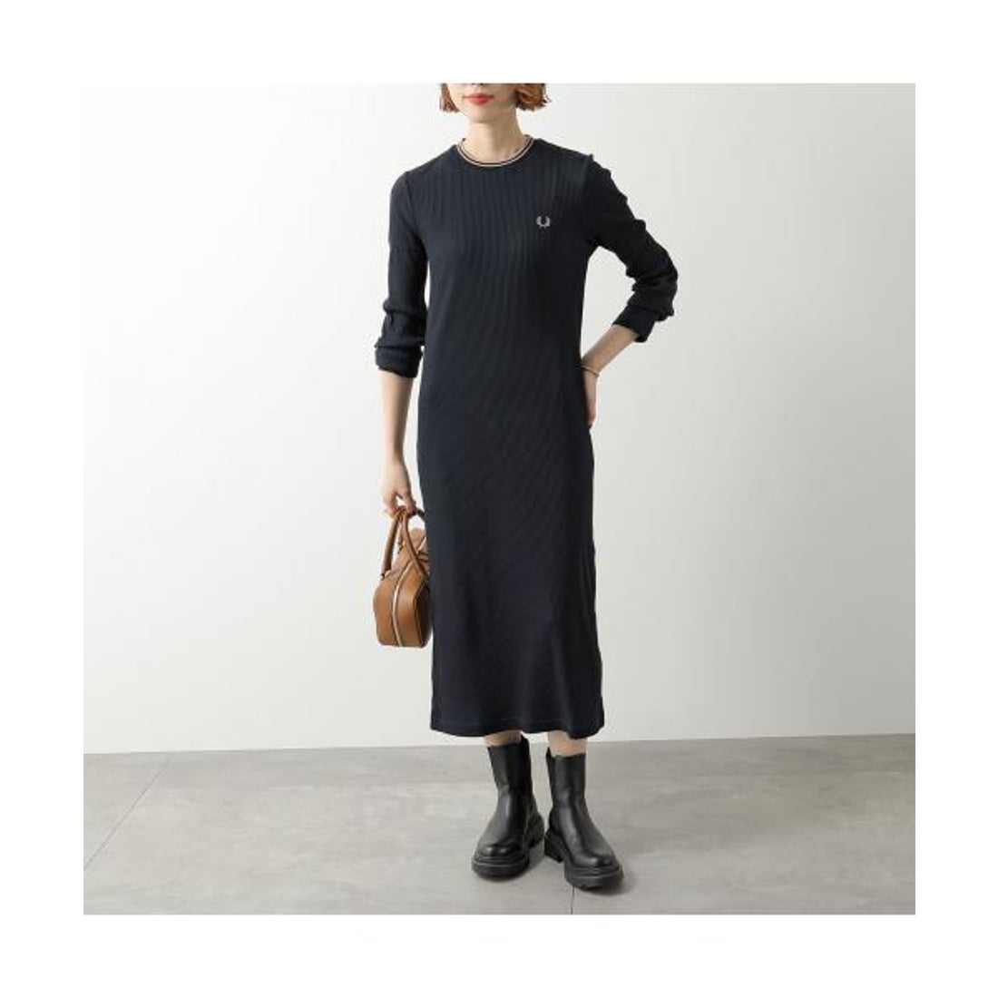 フレッドペリー FRED PERRY FRED PERRY ワンピース TIPPED MOCK NECK