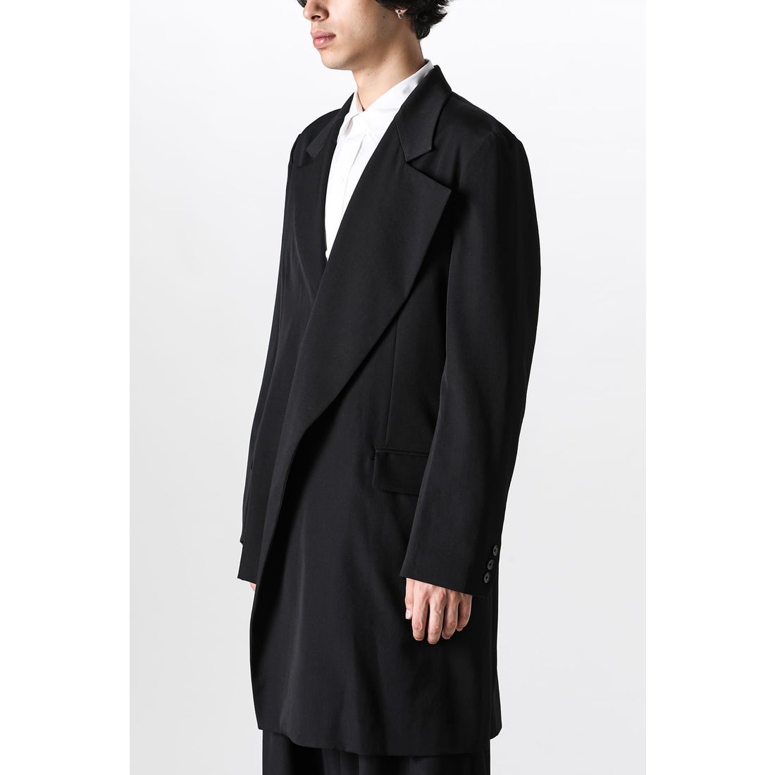 グラウンド ワイ Ground Y Asymmetry Jaket （Black） -FASCINATE