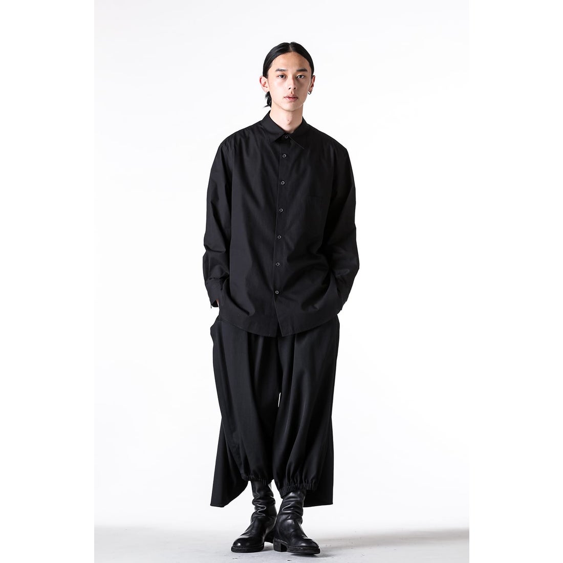 グラウンド ワイ Ground Y Balloon Crow Pants （Black） -FASCINATE