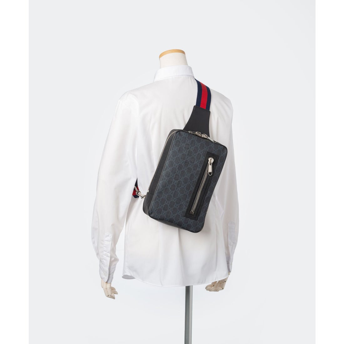 グッチ GUCCI 478325 K9RRN ボディバッグ L BELTB M GG BLACK GG SUP