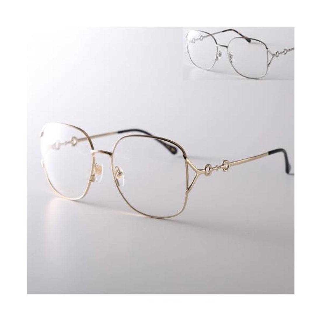グッチ GUCCI GUCCI メガネ GG1019O メタルフレーム 細フレーム （002
