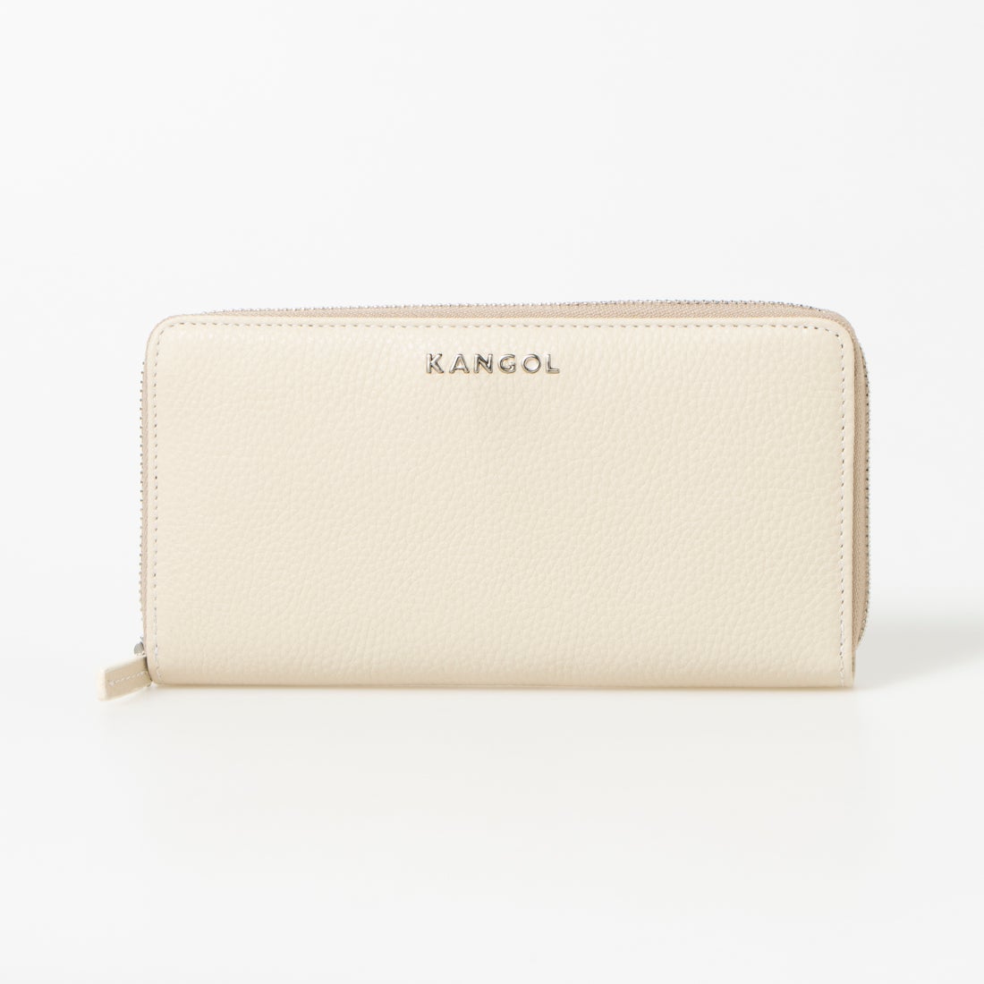 カンゴール KANGOL KANGOL ラウンドファスナー長財布 （アイボリー