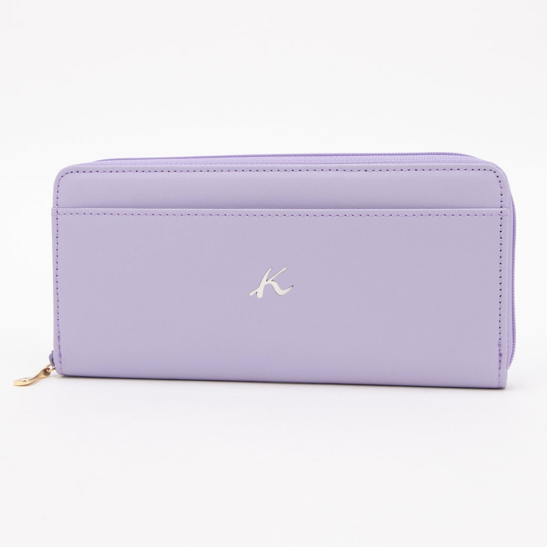 キタムラケイツウ キタムラK2 牛革ラウンド型長財布 D-82 （ラベンダー