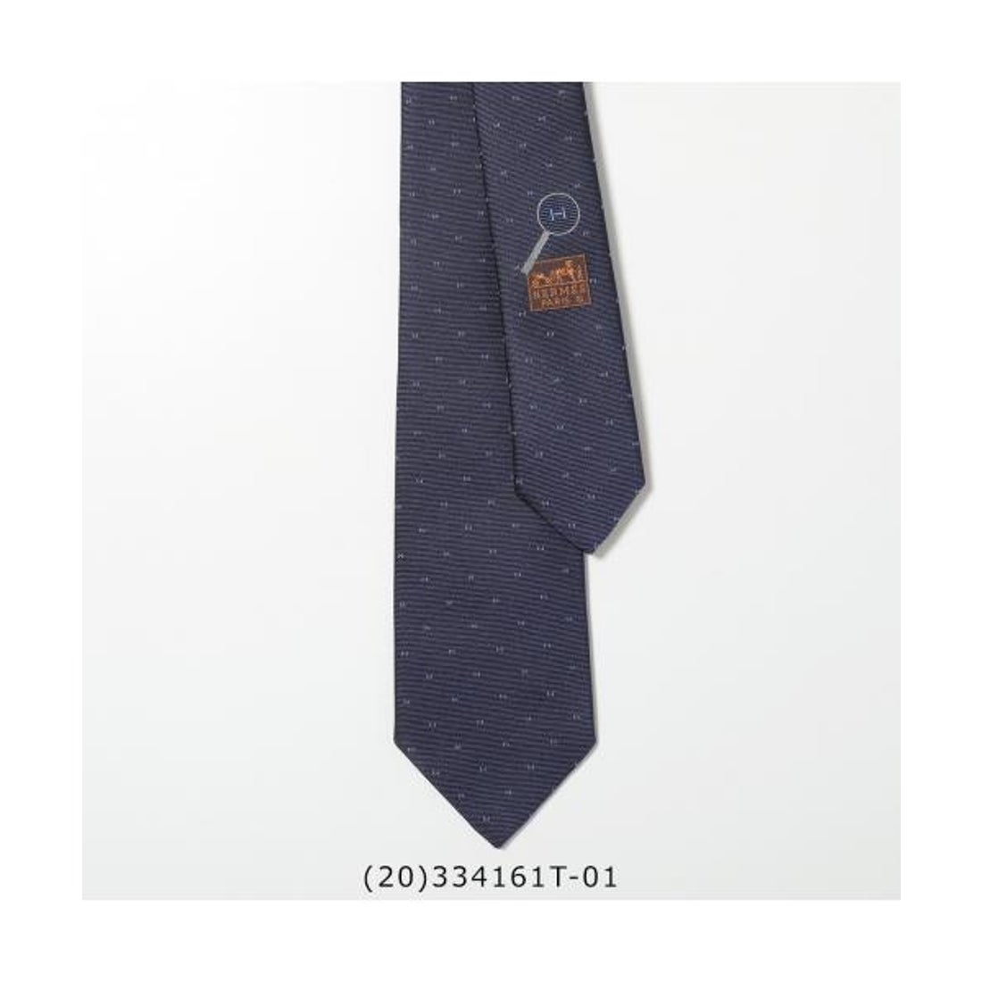 エルメス Hermes HERMES ネクタイ TIE 7cm フランス製 シルク （(19