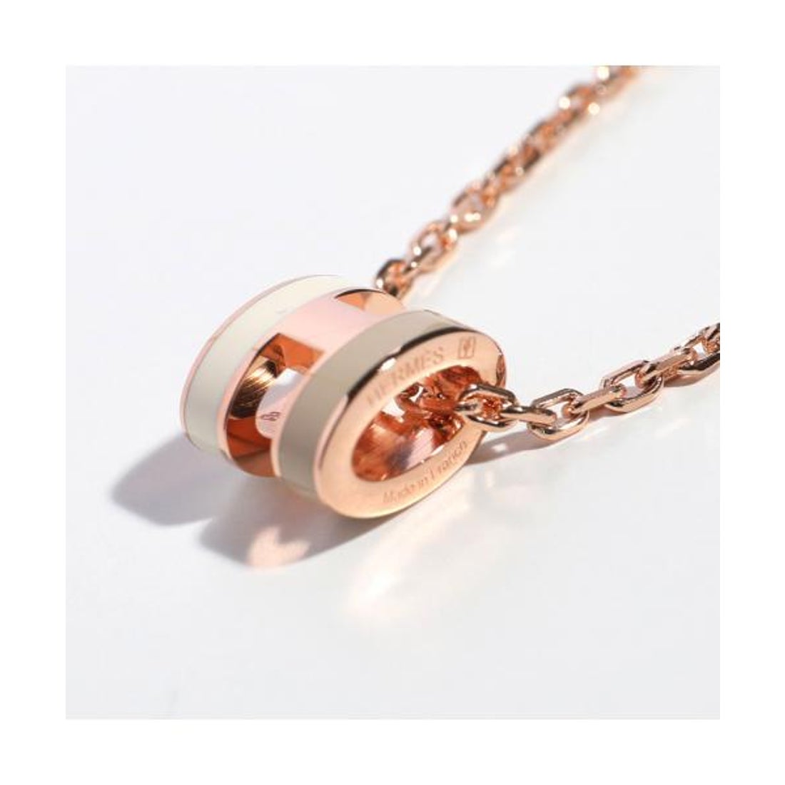 エルメス Hermes HERMES ネックレス ロカバール Pop H MINI H100066FO
