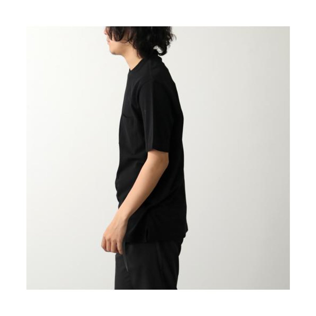 エルメス Hermes HERMES Tシャツ Broderie H H072025HA 半袖 胸