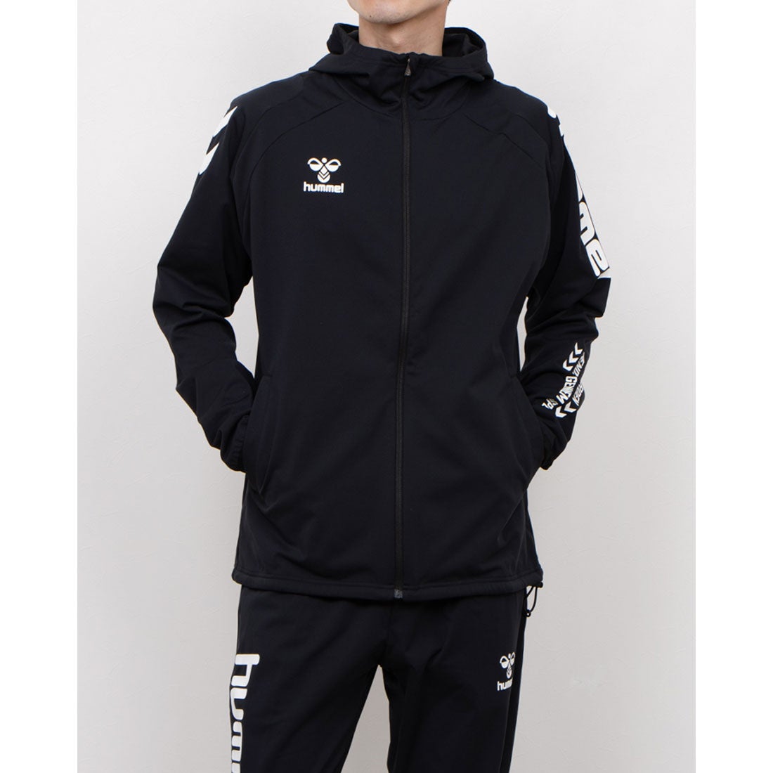 ヒュンメル hummel メンズ 長袖ジャージジャケット ウォームアップ