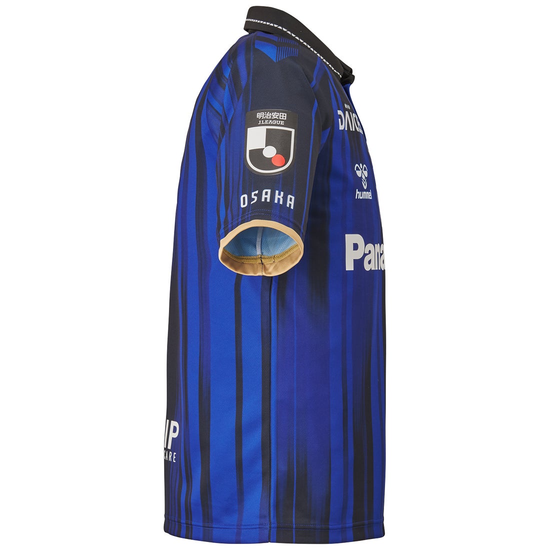 hummel ガンバ大阪 2025 ユニフォーム ホーム 半袖 ジュニア