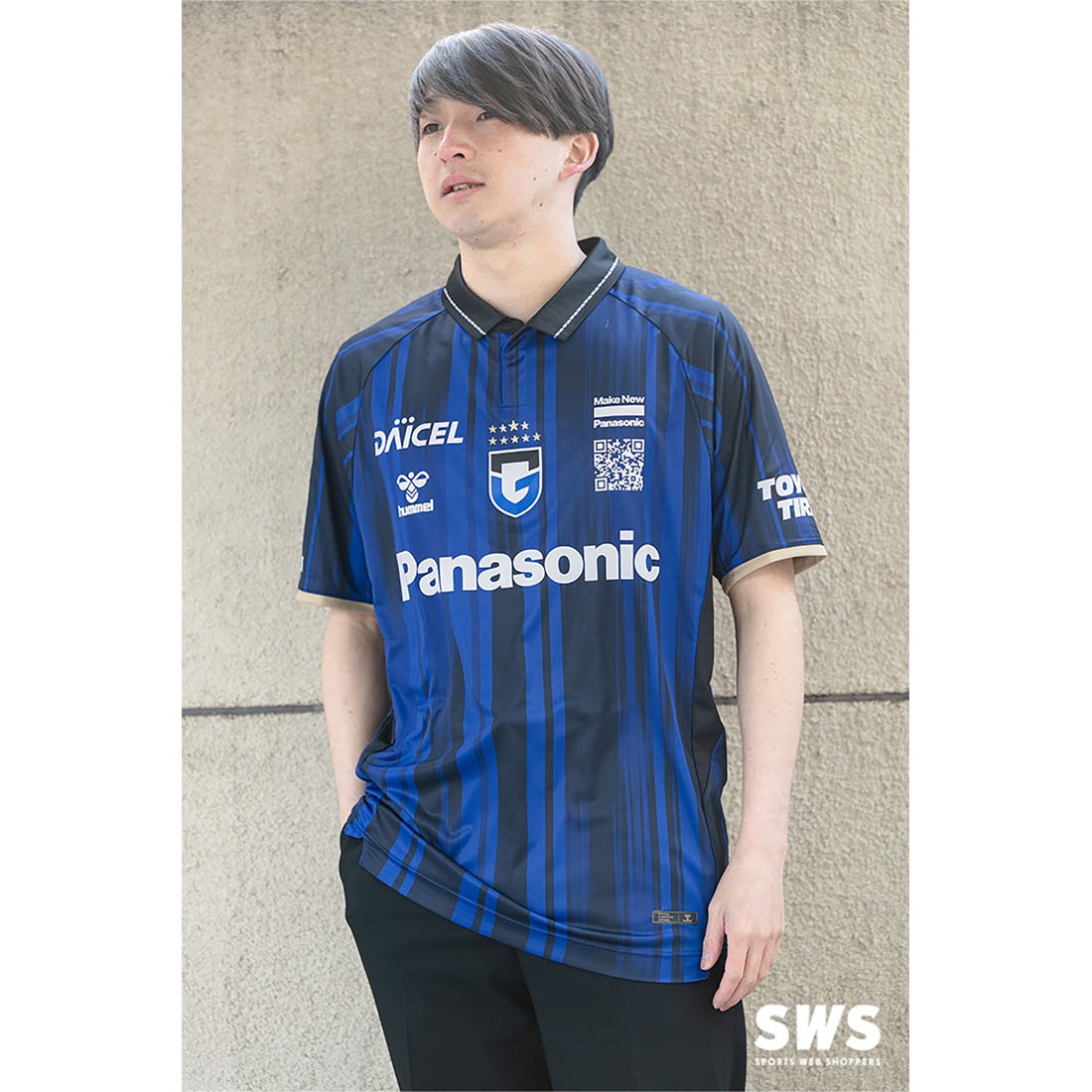 hummel ガンバ大阪 2025 ユニフォーム ホーム 半袖 オーセンティック