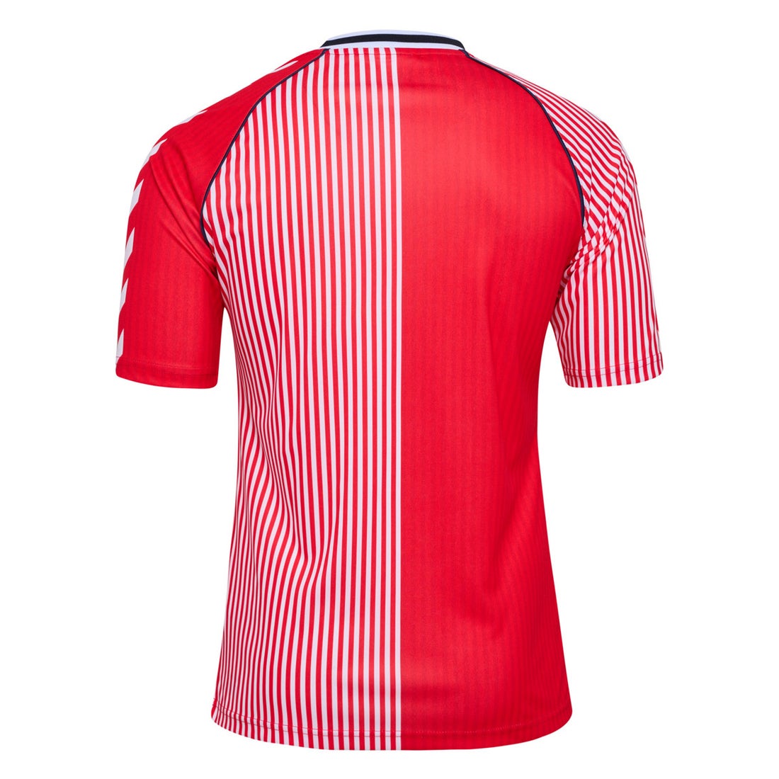 hummel デンマーク代表 1986 復刻ユニフォーム 半袖 レプリカ(レッド