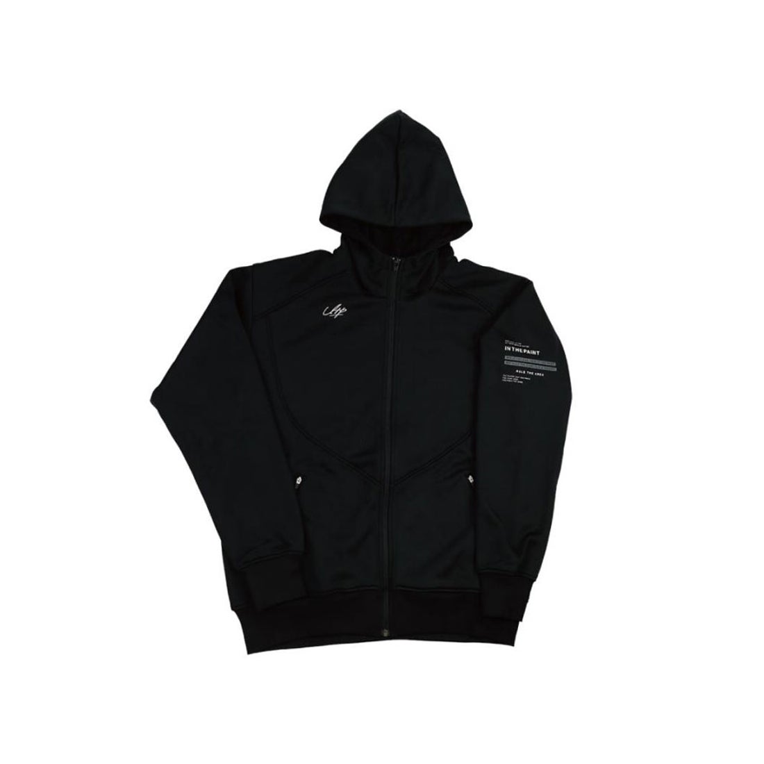 IN THE PAINT インザペイント FULL ZIP HOODIE （ブラック/ブラック