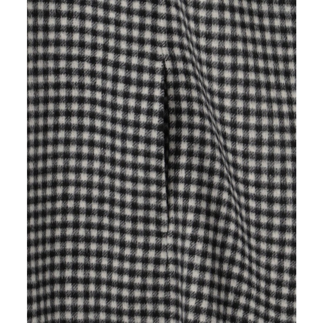 アイシービー ICB WoolRever ポンチョコート （チェック系