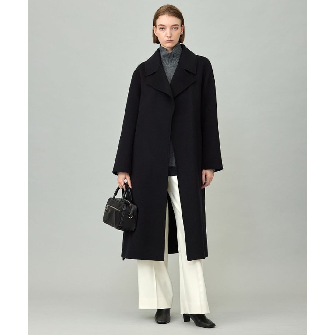 アイシービー ICB WoolRever ロングコート （キャメル系