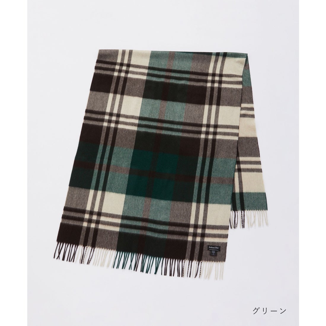 ジョシュアエリス Joshua Ellis マフラー メンズ レディース 70×190