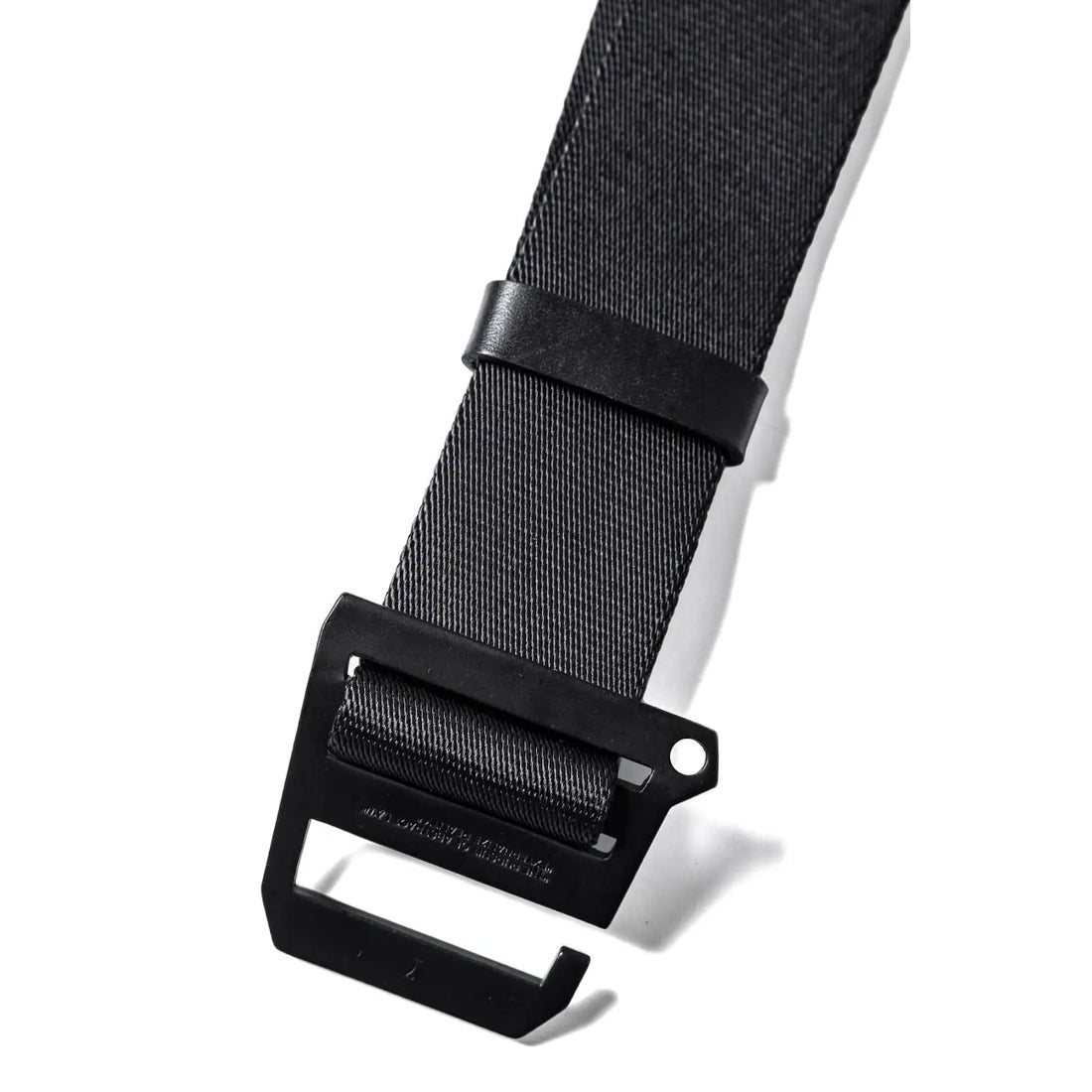 ユリウス JULIUS Nylon Tape Belt （BLACK） -デザイナーズ