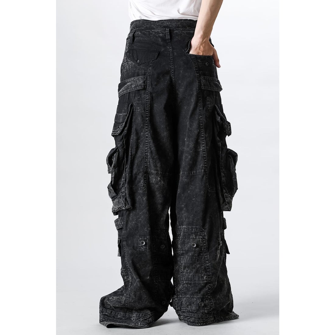 Harlautapparel 06' CARGOPANT XXLブラック Harlautapparel 06